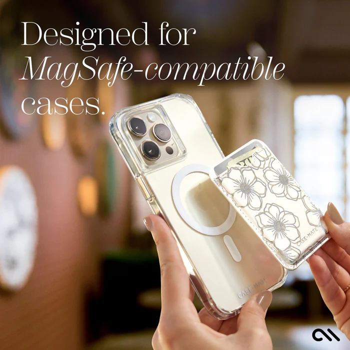 カードホルダー Floral Gems MagSafe対応
