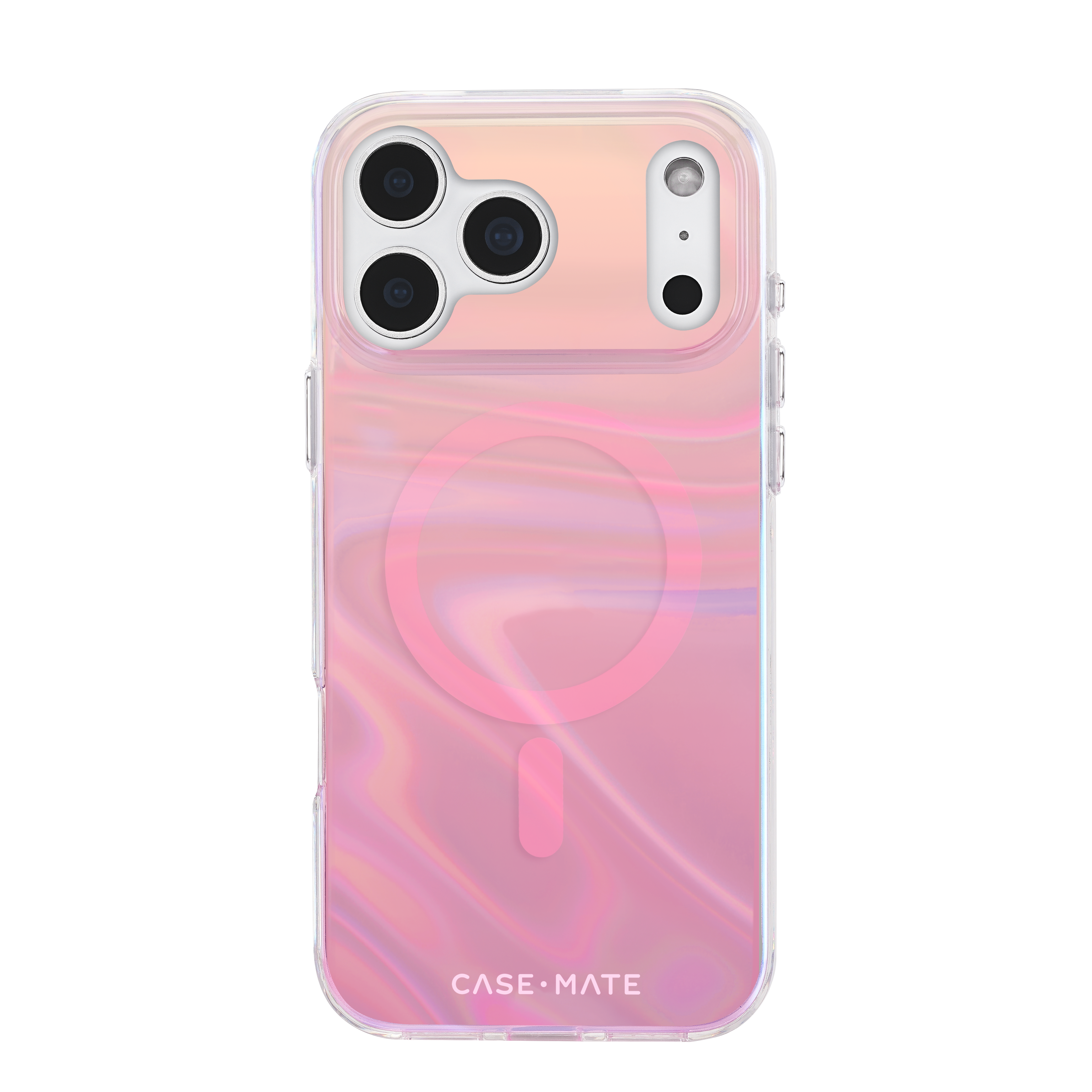 Peach Soap Bubble - iPhone17/17 Pro/17 Pro Max/Air用 ケース