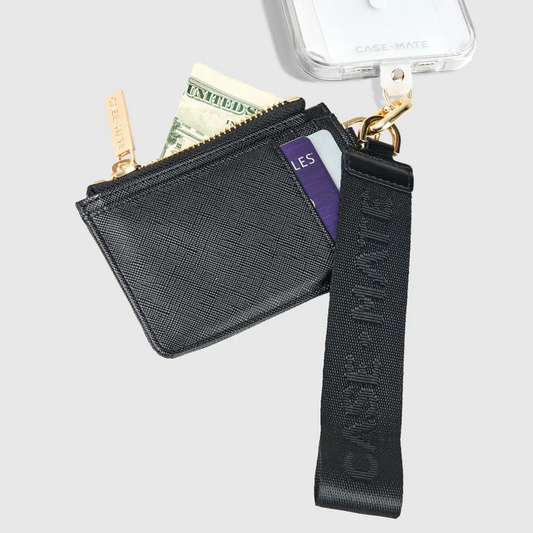 スマホショルダー＆カードケース  [Black]