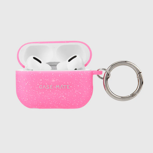 AirPods Pro(第1世代･第2世代)用 シリコンケース ジェリーピンク