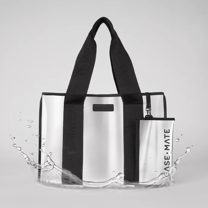 クリアトートバッグ [Silver Chrome]
