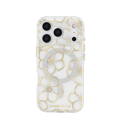フローラルジェムズ iPhone17 Pro用 ケース MagSafe対応 [CM057300]