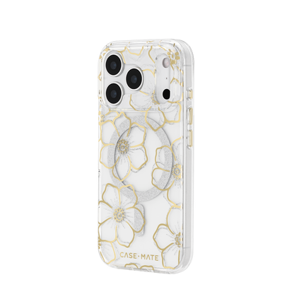 フローラルジェムズ iPhone17 Pro用 ケース MagSafe対応 [CM057300]