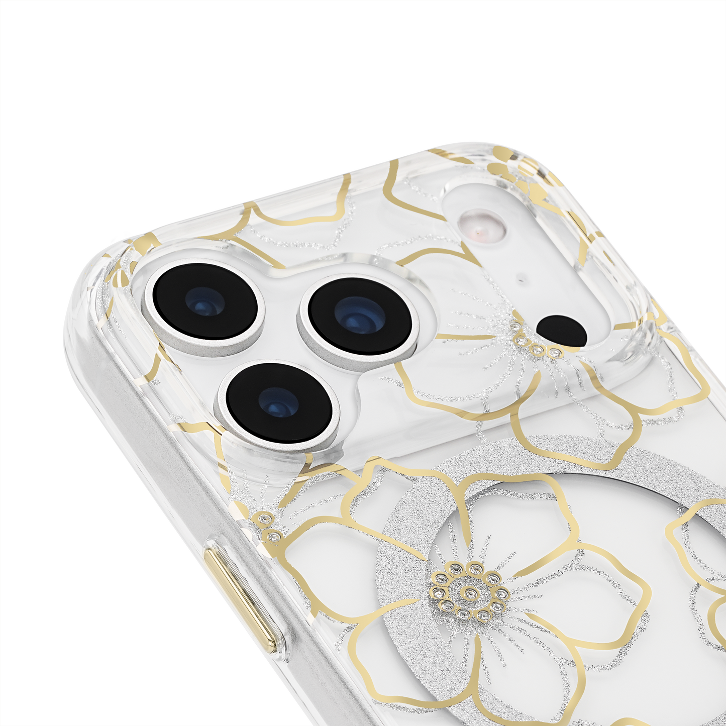 フローラルジェムズ iPhone17 Pro用 ケース MagSafe対応 [CM057300]