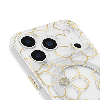 フローラルジェムズ iPhone17 Pro用 ケース MagSafe対応 [CM057300]
