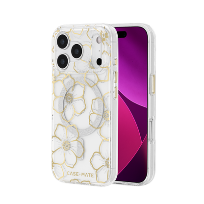 フローラルジェムズ iPhone17 Pro用 ケース MagSafe対応 [CM057300]