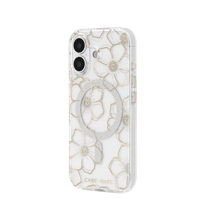 フローラルジェムズ iPhone17用 ケース MagSafe対応 [CM057382]