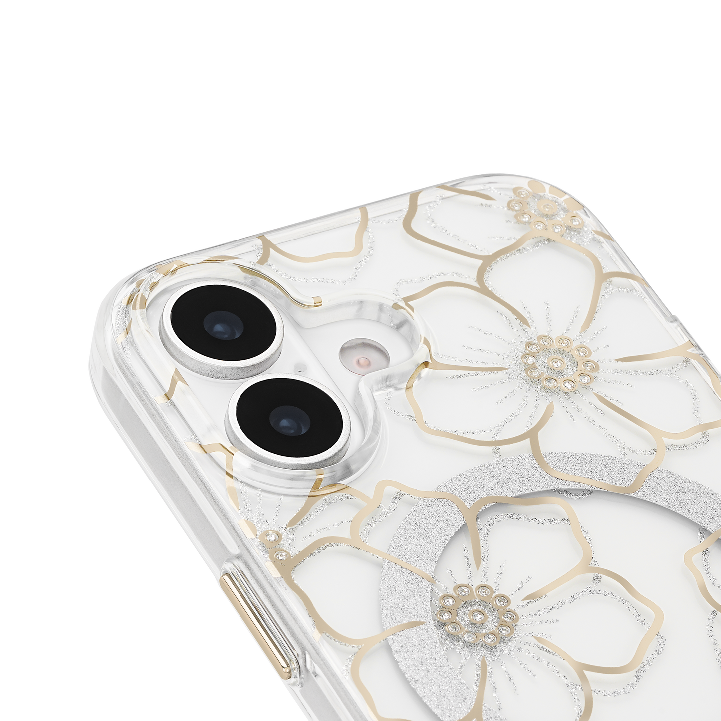 フローラルジェムズ iPhone17用 ケース MagSafe対応 [CM057382]