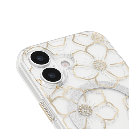 フローラルジェムズ iPhone17用 ケース MagSafe対応 [CM057382]