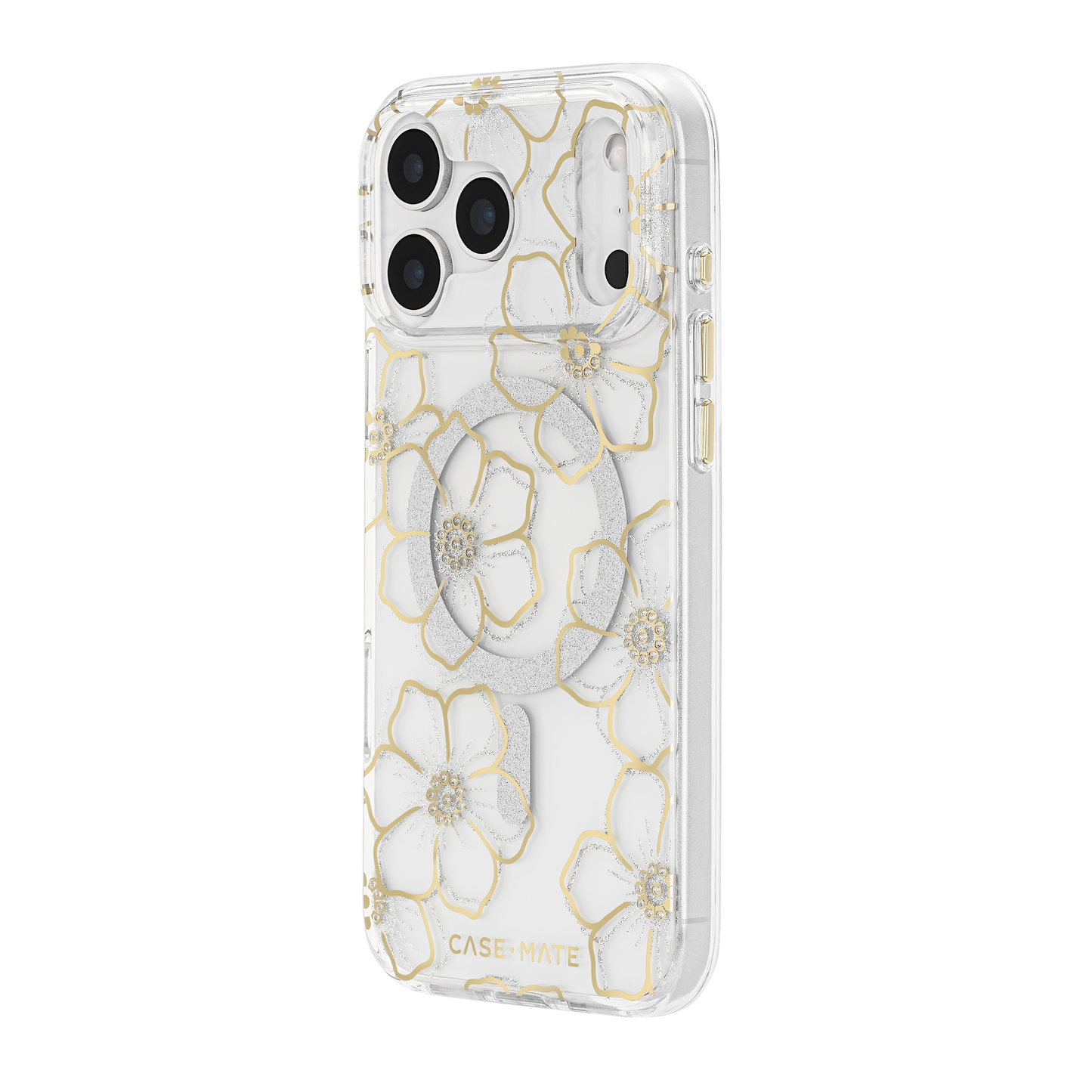 フローラルジェムズ iPhone17 Pro Max用 ケース MagSafe対応 [CM057226]