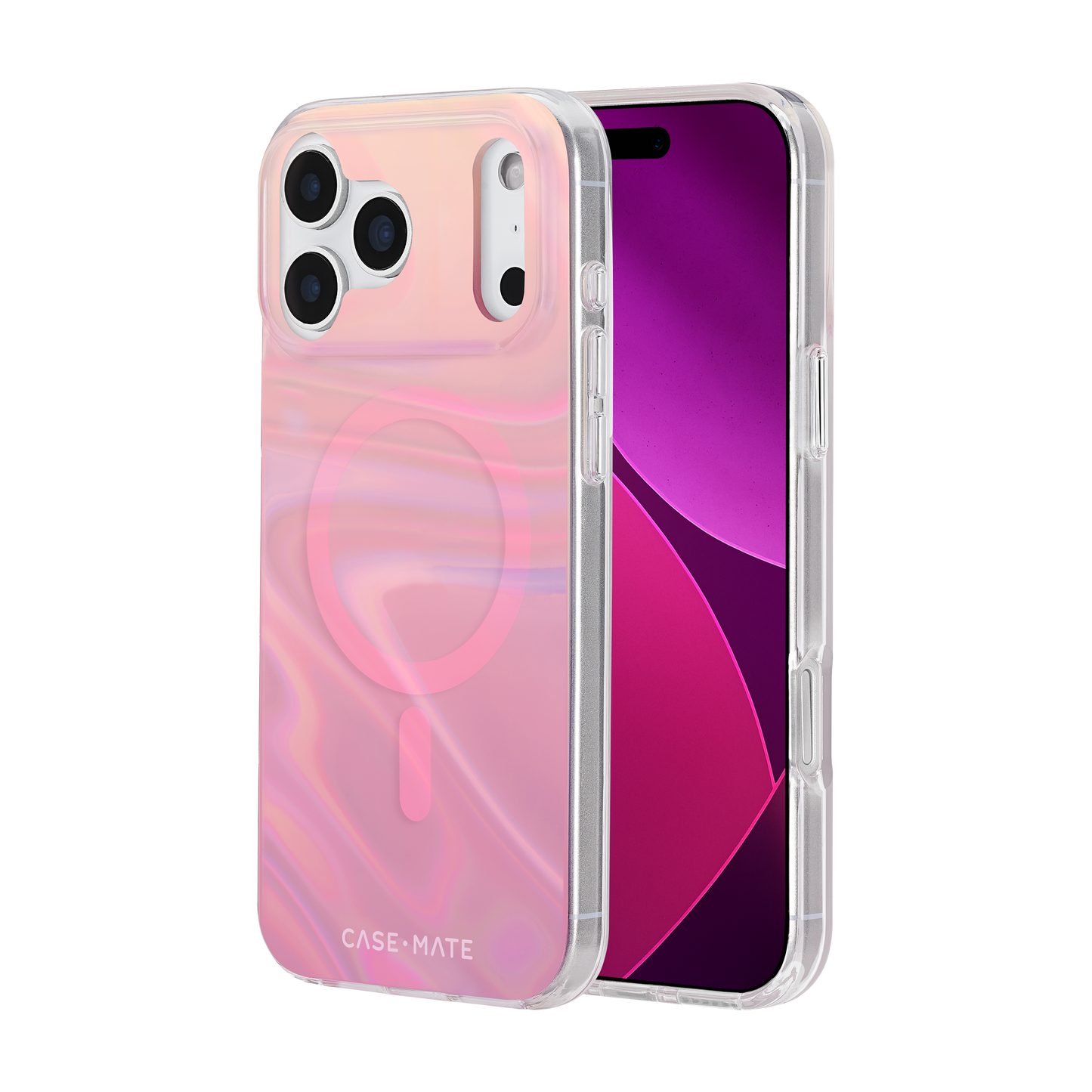 ピーチ ソープバブル iPhone17 Pro Max用 ケース MagSafe対応 [CM057232]