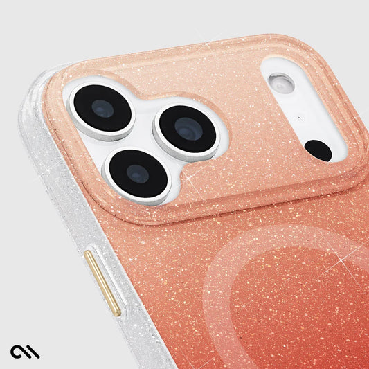 トゥインクル オレンジオンブレ iPhone17 Pro Max用 ケース MagSafe対応 [CM059640]