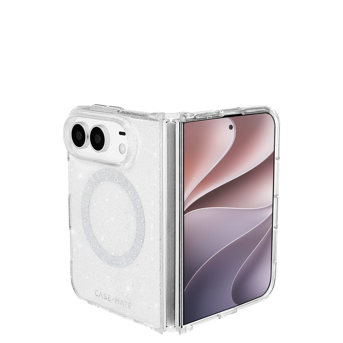 Twinkle Twilight Silver - iPhone Duo用ケース　MagSafe対応　トゥインクル シルバー　[CM061704]
