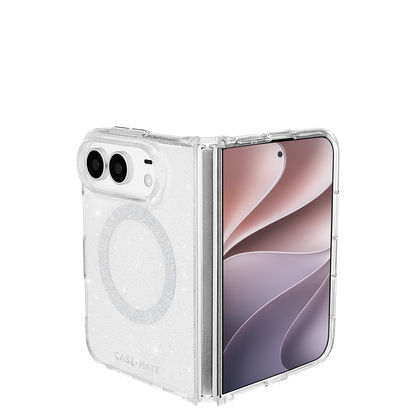 Twinkle Twilight Silver - iPhone Duo用ケース　MagSafe対応　トゥインクル シルバー　[CM061704]