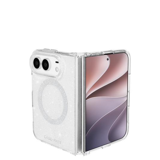 Twinkle Twilight Silver - iPhone Duo用ケース　MagSafe対応　トゥインクル シルバー　[CM061704]