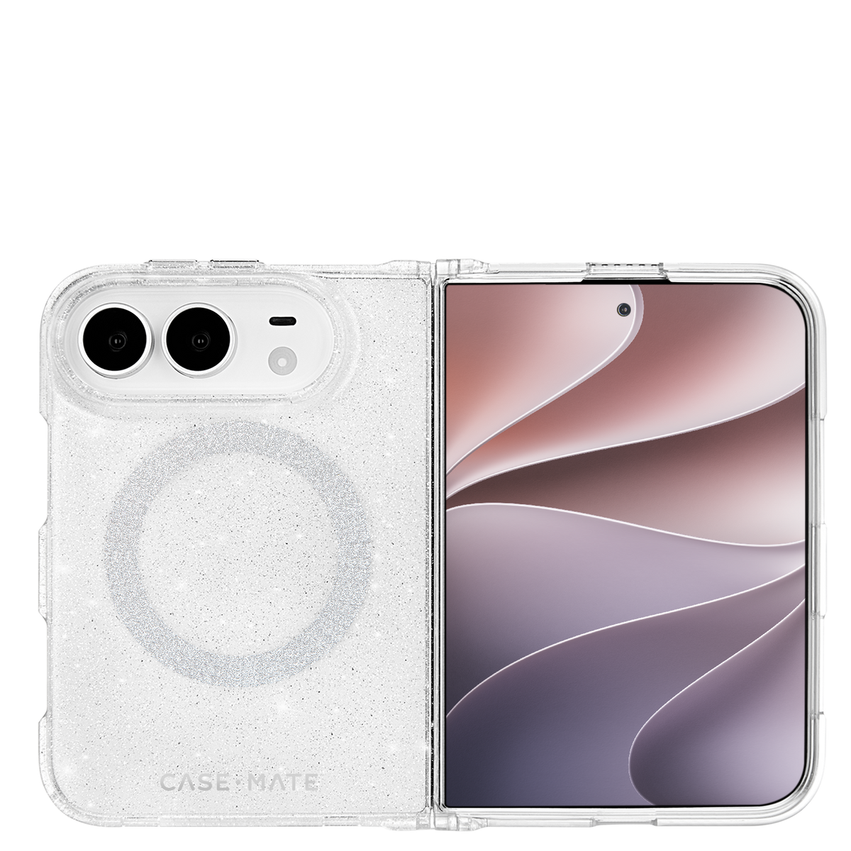 Twinkle Twilight Silver - iPhone Duo用ケース　MagSafe対応　トゥインクル シルバー　[CM061704]