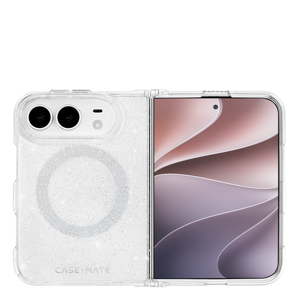 Twinkle Twilight Silver - iPhone Duo用ケース　MagSafe対応　トゥインクル シルバー　[CM061704]