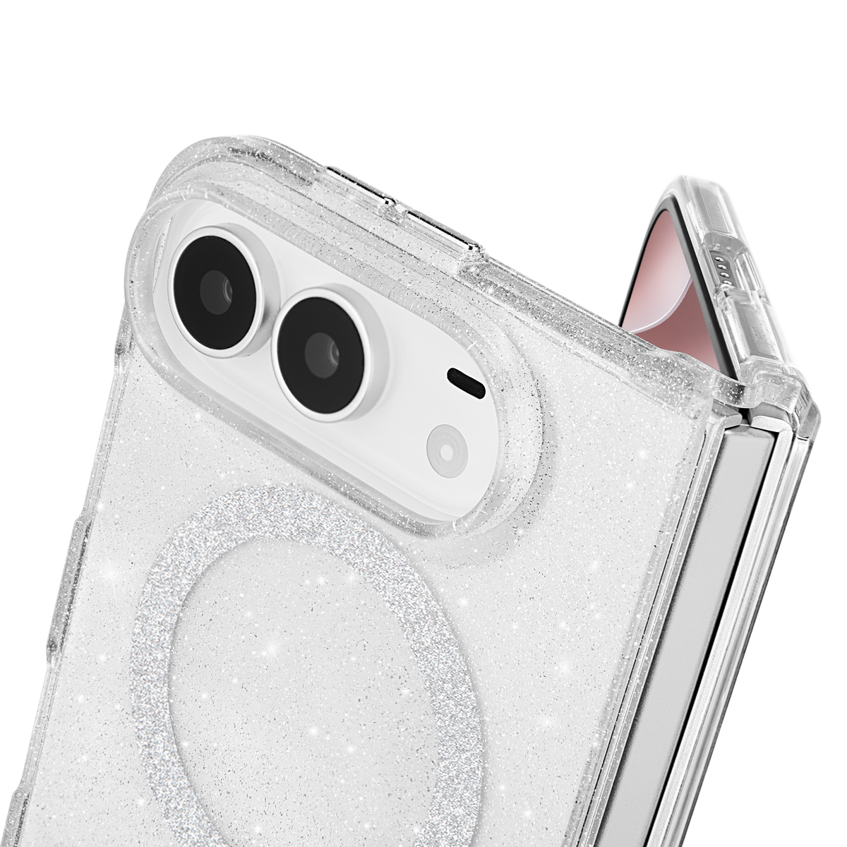 Twinkle Twilight Silver - iPhone Duo用ケース　MagSafe対応　トゥインクル シルバー　[CM061704]