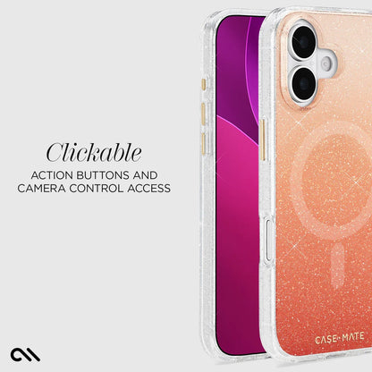 トゥインクル オレンジオンブレ iPhone17用 ケース MagSafe対応 [CM059634]