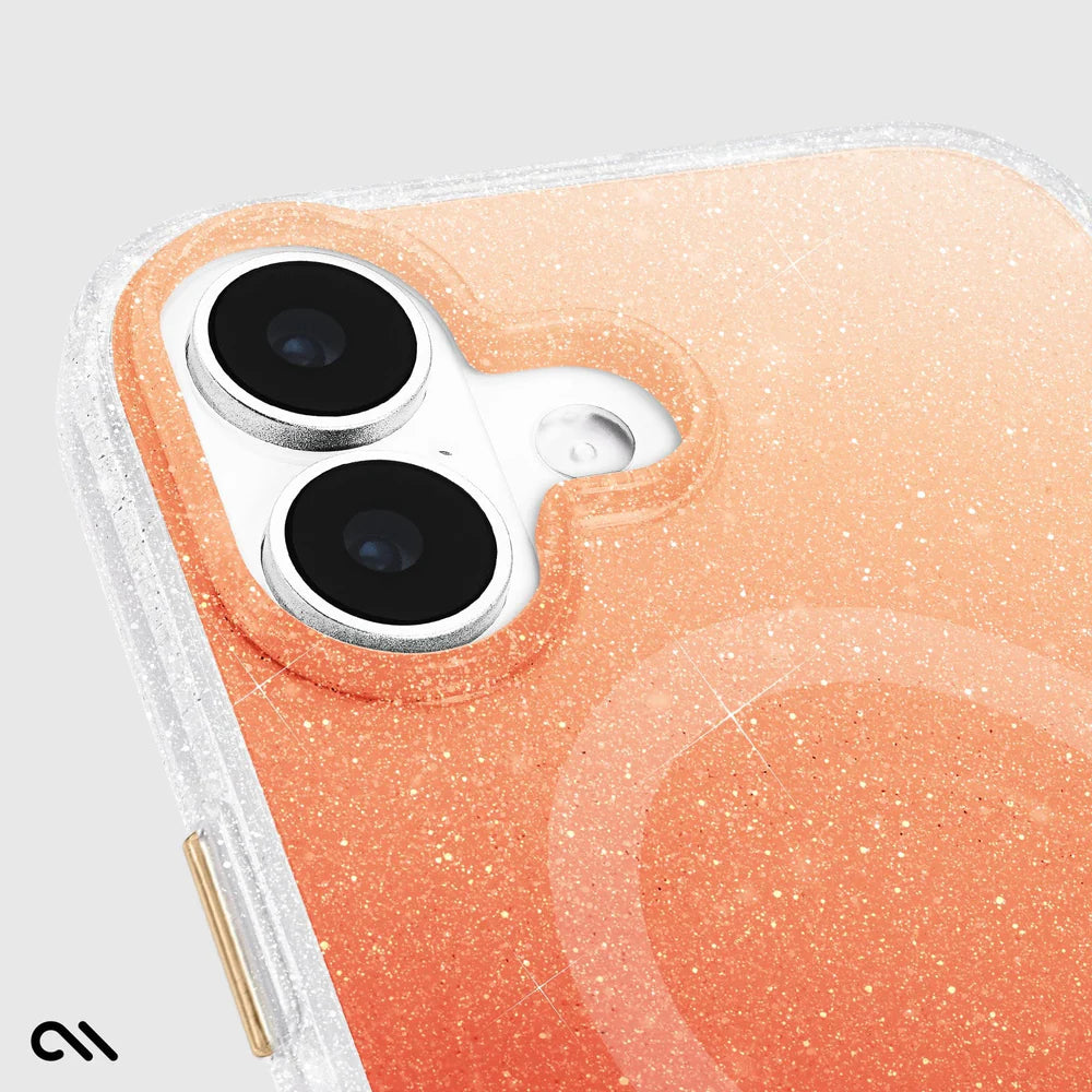 トゥインクル オレンジオンブレ iPhone17用 ケース MagSafe対応 [CM059634]