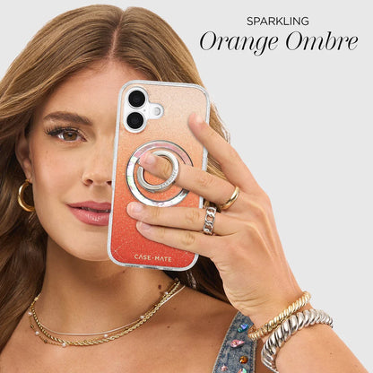 トゥインクル オレンジオンブレ iPhone17用 ケース MagSafe対応 [CM059634]
