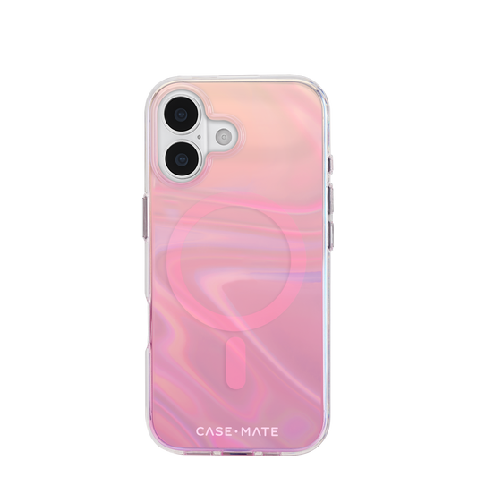 ピーチソープバブル iPhone17用 ケース MagSafe対応 [CM057388]