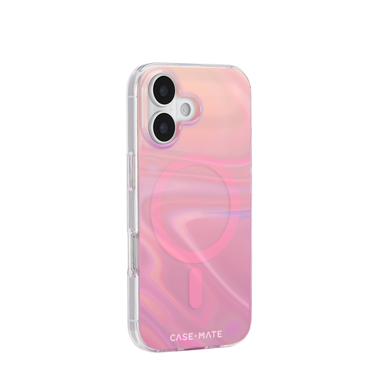 ピーチソープバブル iPhone17用 ケース MagSafe対応 [CM057388]