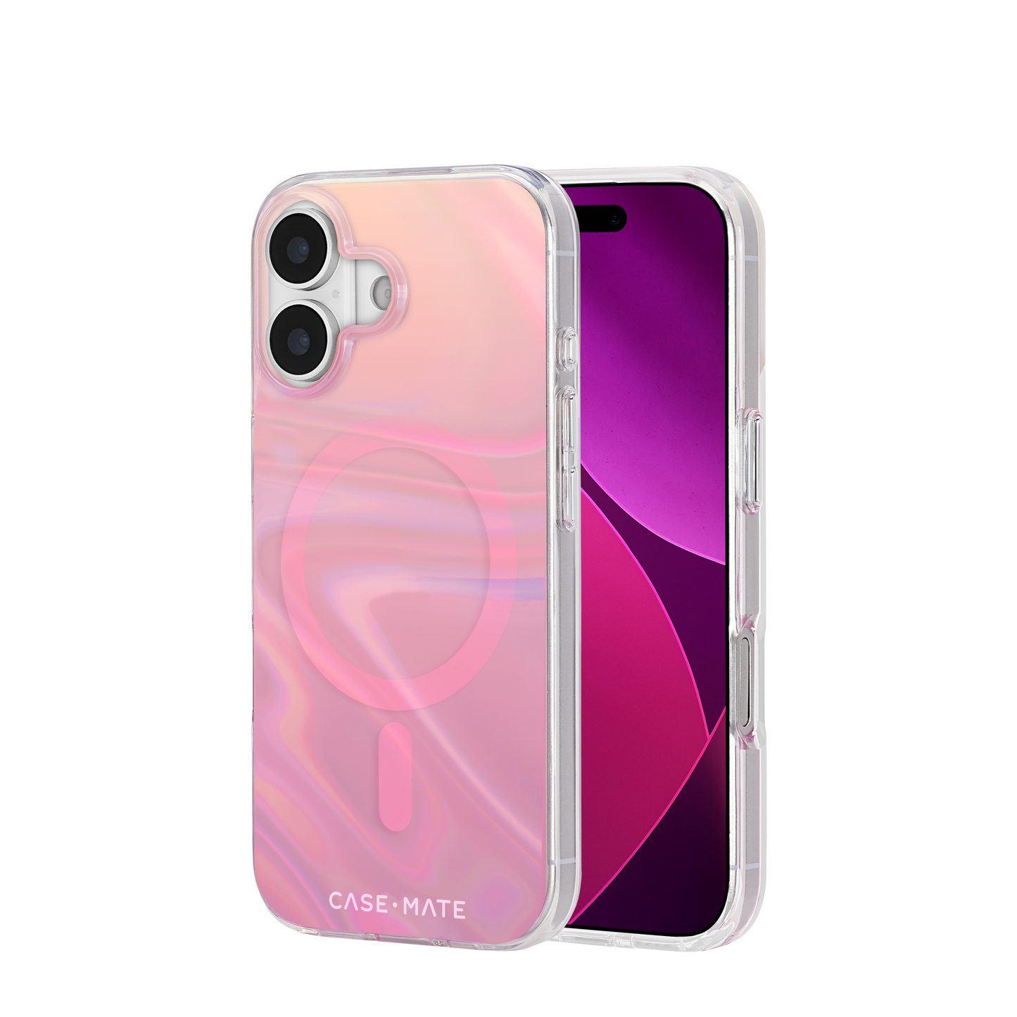 ピーチソープバブル iPhone17用 ケース MagSafe対応 [CM057388]