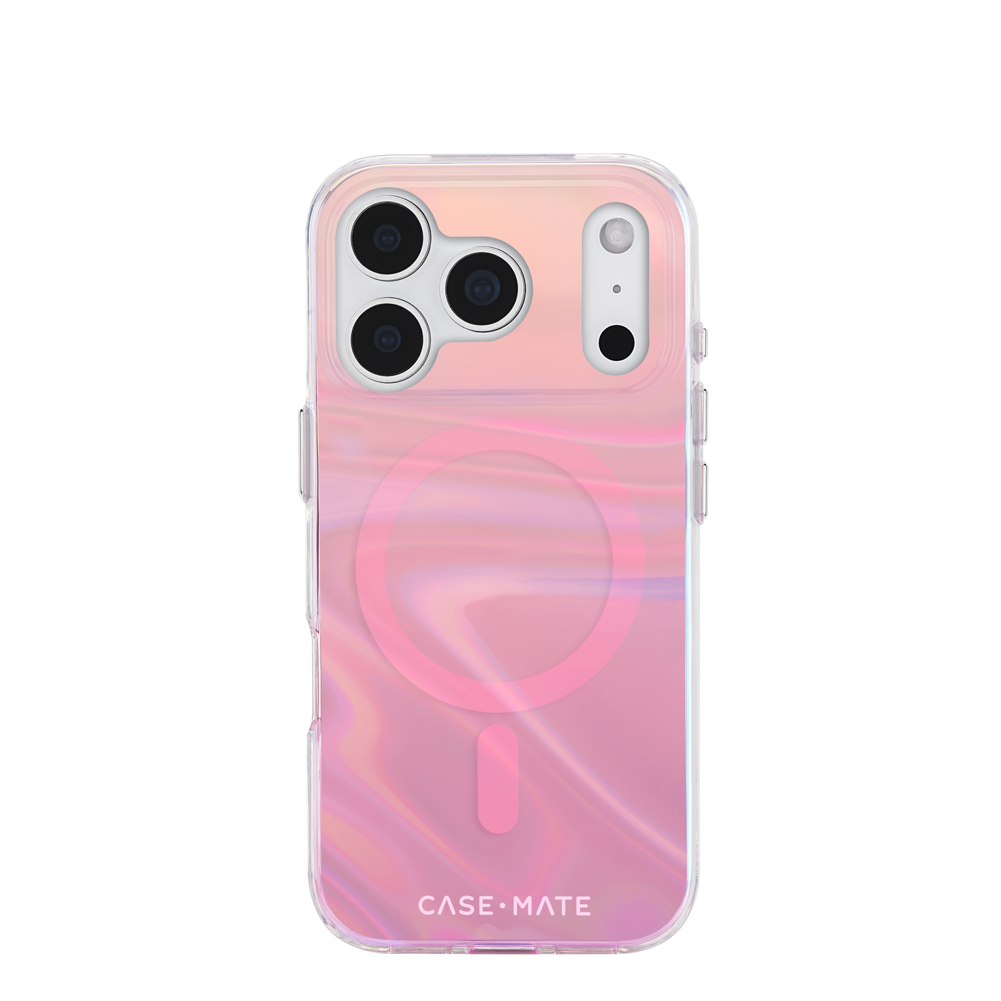 ピーチ ソープバブル iPhone17 Pro用 ケース MagSafe対応 [CM057306]