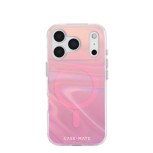 ピーチ ソープバブル iPhone17 Pro用 ケース MagSafe対応 [CM057306]
