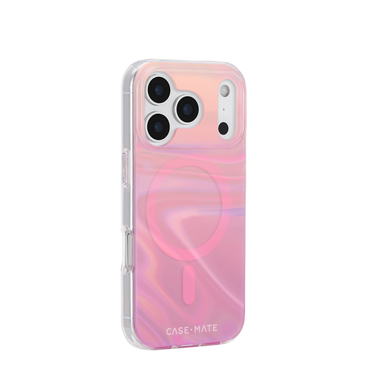 ピーチ ソープバブル iPhone17 Pro用 ケース MagSafe対応 [CM057306]