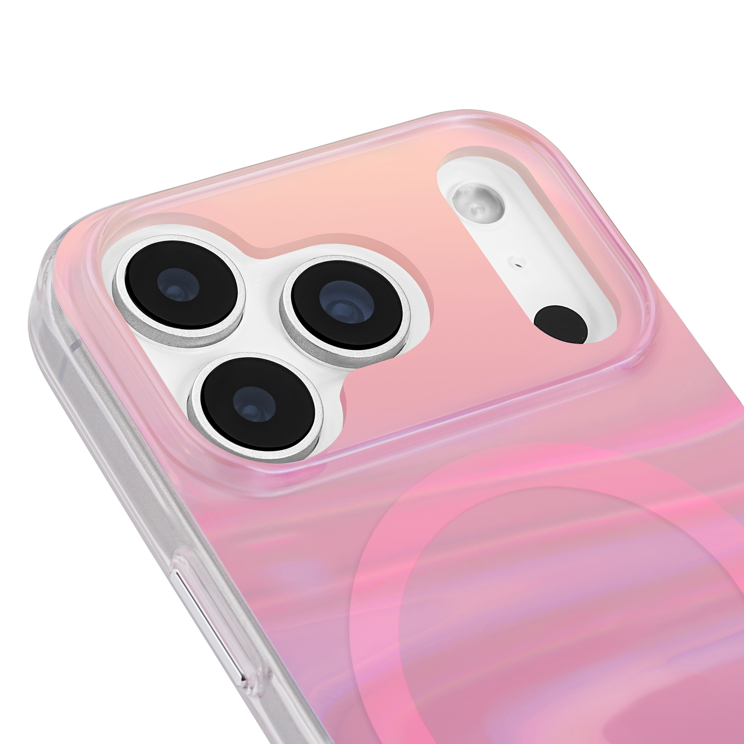 ピーチ ソープバブル iPhone17 Pro用 ケース MagSafe対応 [CM057306]