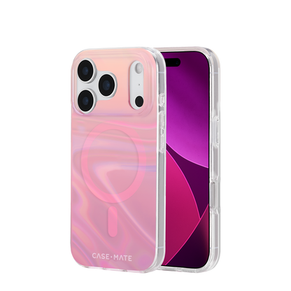 ピーチ ソープバブル iPhone17 Pro用 ケース MagSafe対応 [CM057306]