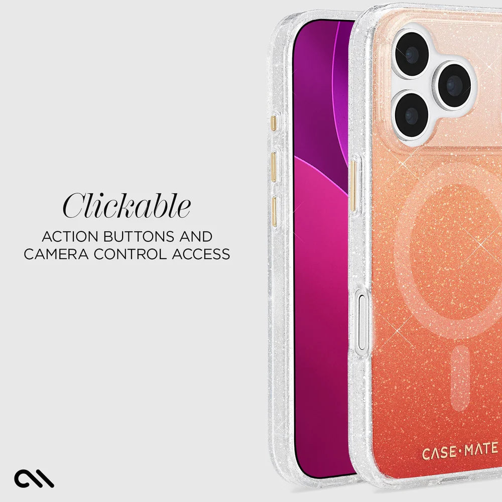 トゥインクル オレンジオンブレ iPhone17 Pro用 ケース MagSafe対応 [CM059638]