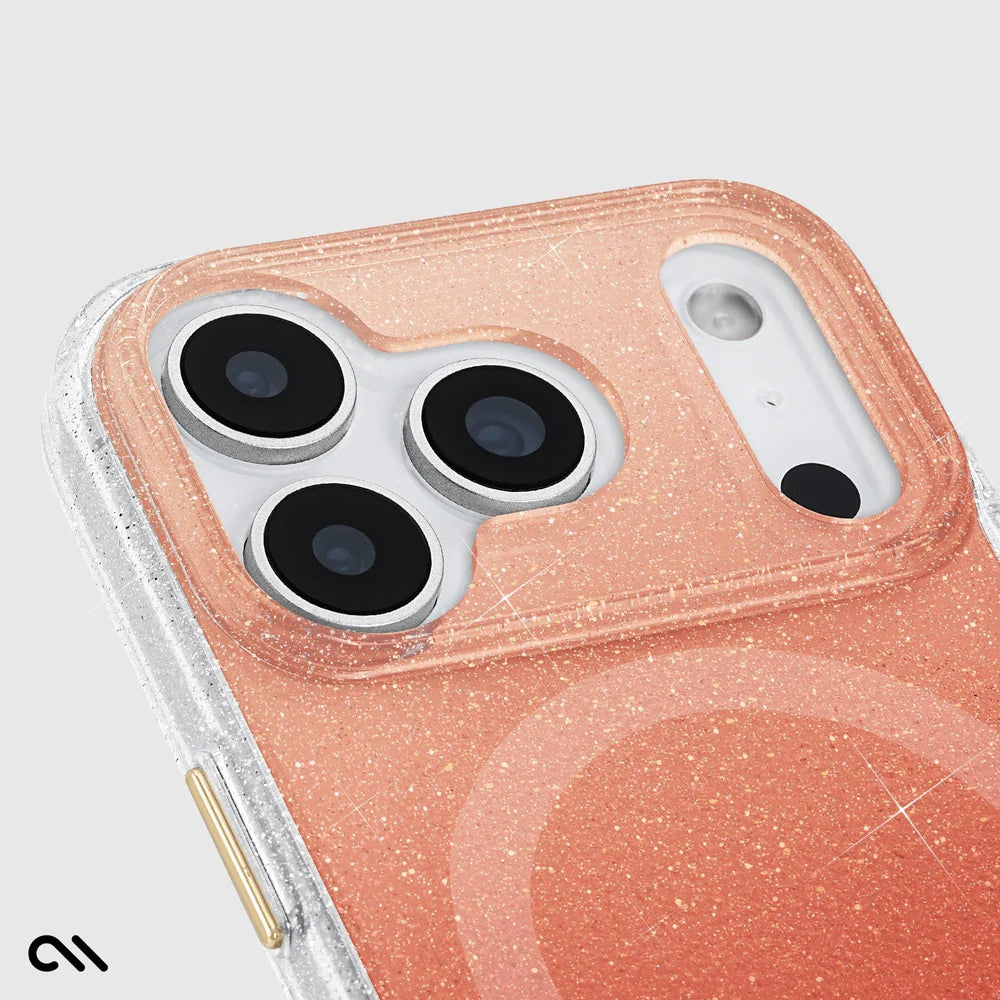 トゥインクル オレンジオンブレ iPhone17 Pro用 ケース MagSafe対応 [CM059638]