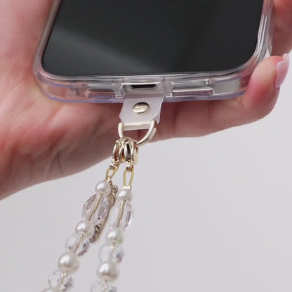 スマホチャーム [Ivory & Onyx]