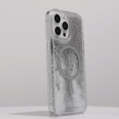 ウォーターフォール シルバー MagSafe対応 iPhone 16 Pro Max/iPhone 16 Pro/ iPhone 16